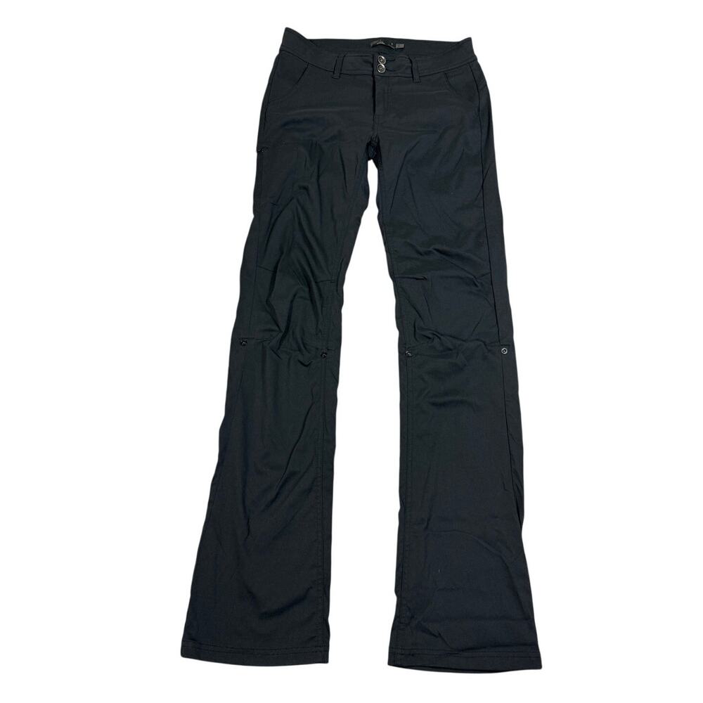 Prana Halle Straight Pants Roll Tab Womens Size 6 Long
